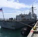 USS Stockdale Port Call at White Beach Naval Facility