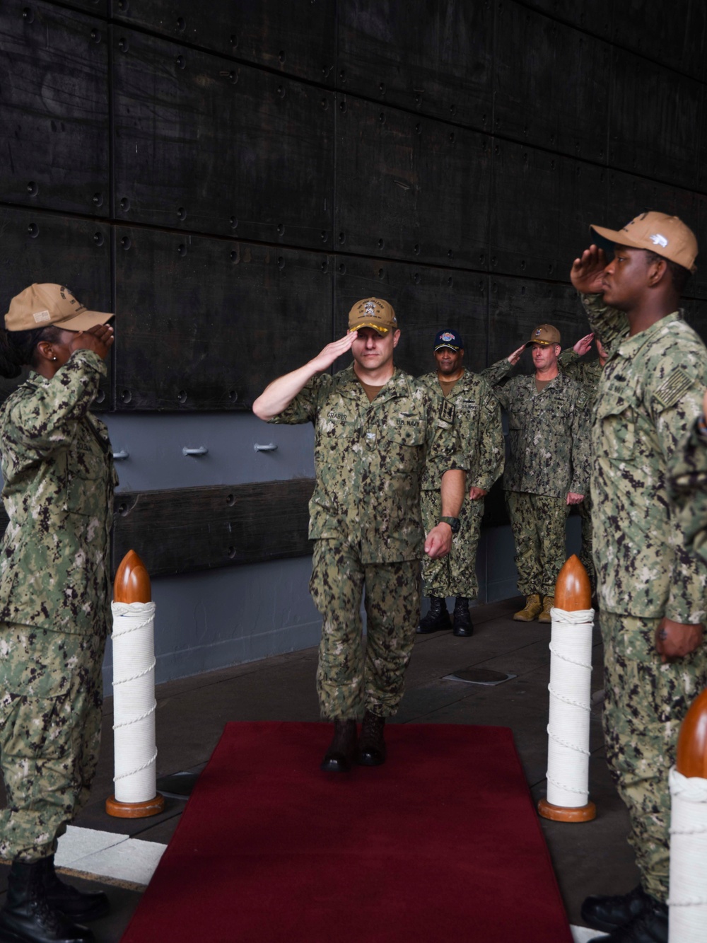 USS New Orleans Change of Command