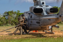 CLR-3 Marines Conduct Forward Refueling Point