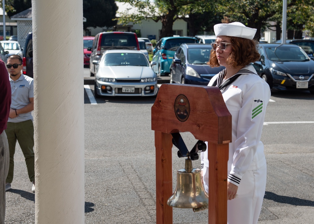 NAF Atsugi's First Annual Bells Across America Ceremony