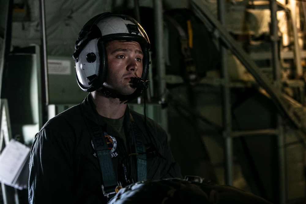 Marines with VMGR-152 and 3d LSB conduct air delivery exercises