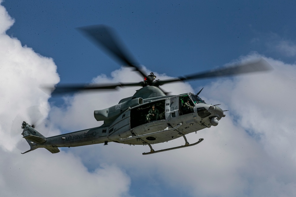 Marines with VMGR-152 and 3d LSB conduct air delivery exercises