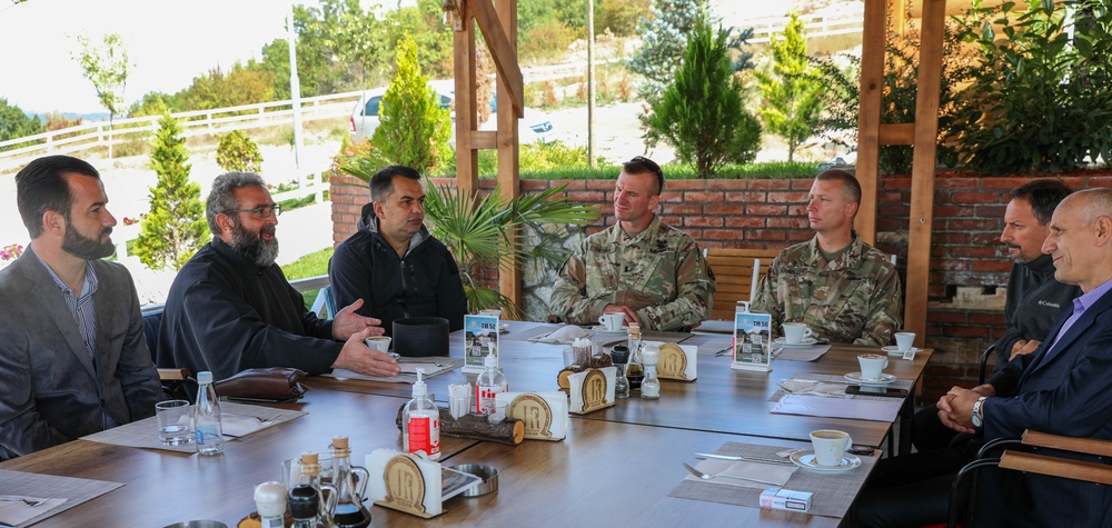 KFOR29 Liaison Monitoring Team Meet with Religious Leaders in Kosovo