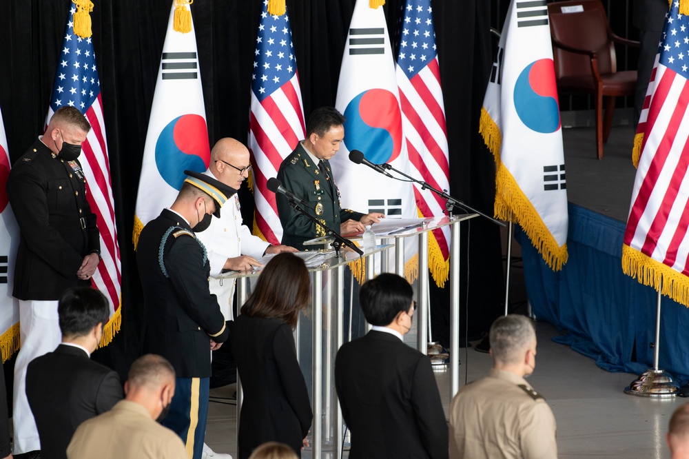 DPAA Hosts Joint Repatriation Ceremony with ROK