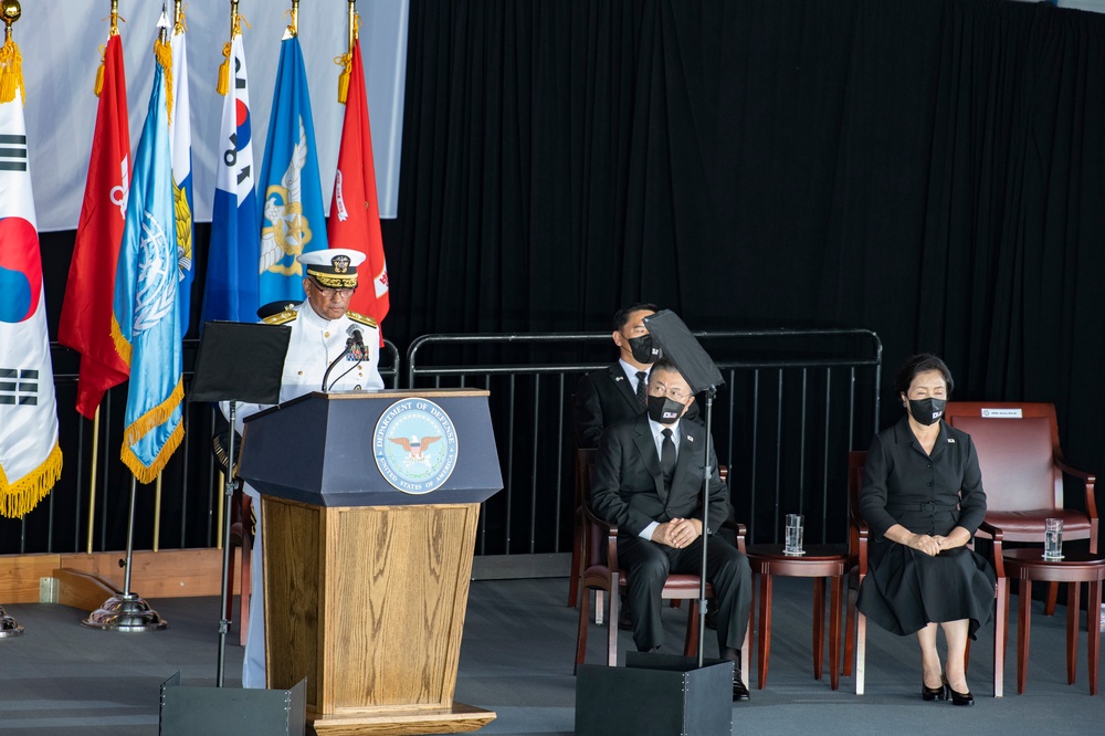 DPAA Hosts Joint Repatriation Ceremony with ROK
