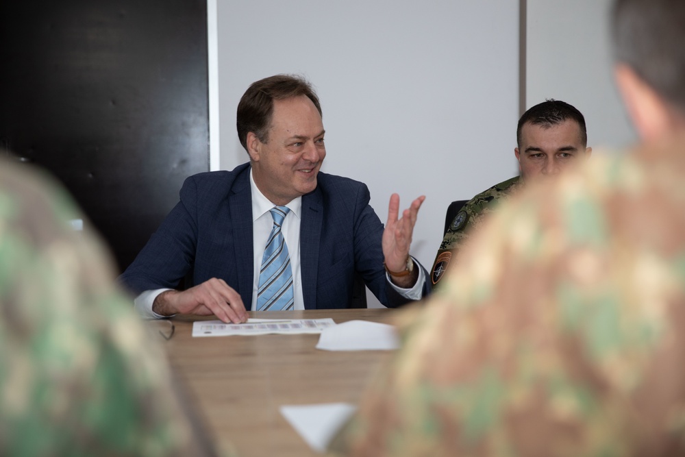 Croatian Ambassador and Military Attaché visit Battle Group Poland