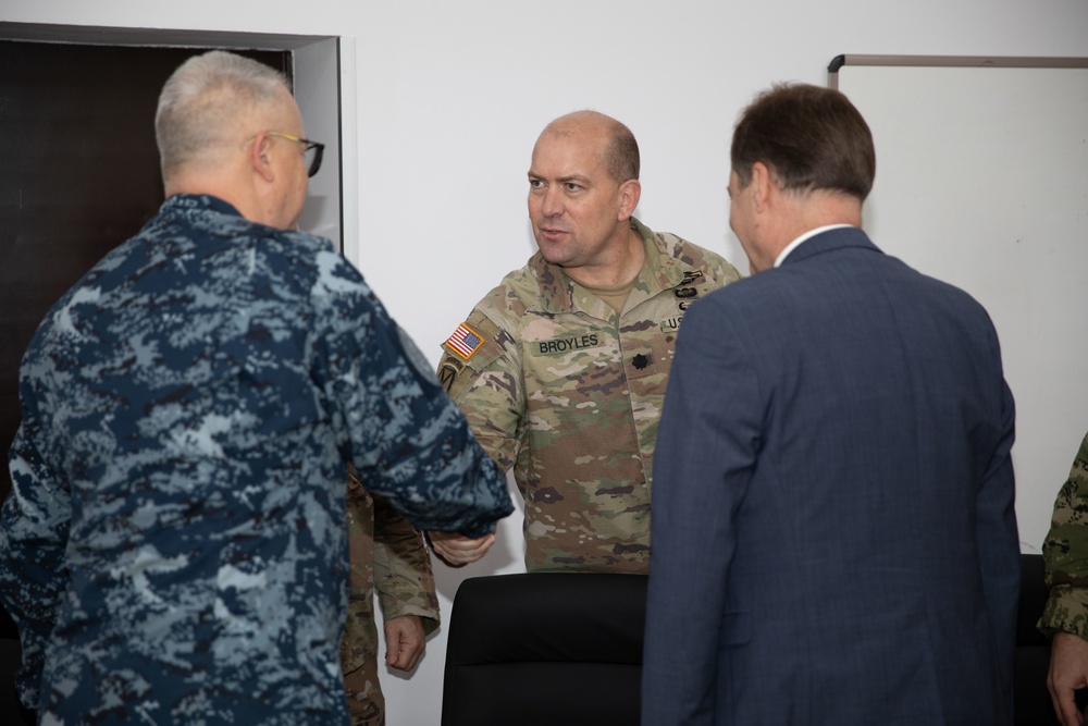 Croatian Ambassador and Military Attaché visit Battle Group Poland