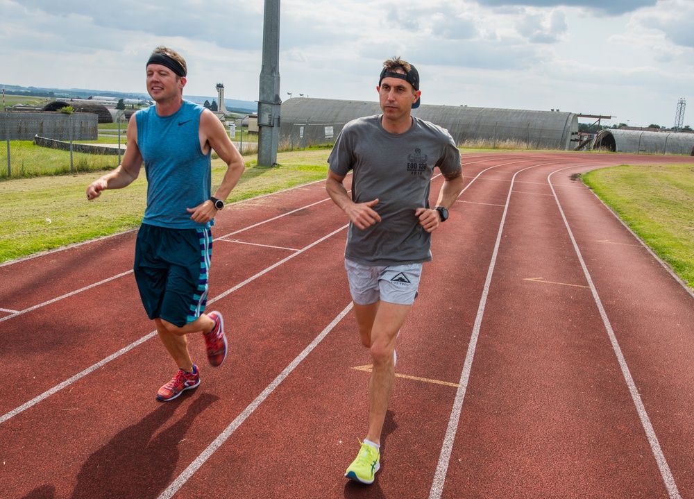 Spangdahlem Airmen Run for USAFE