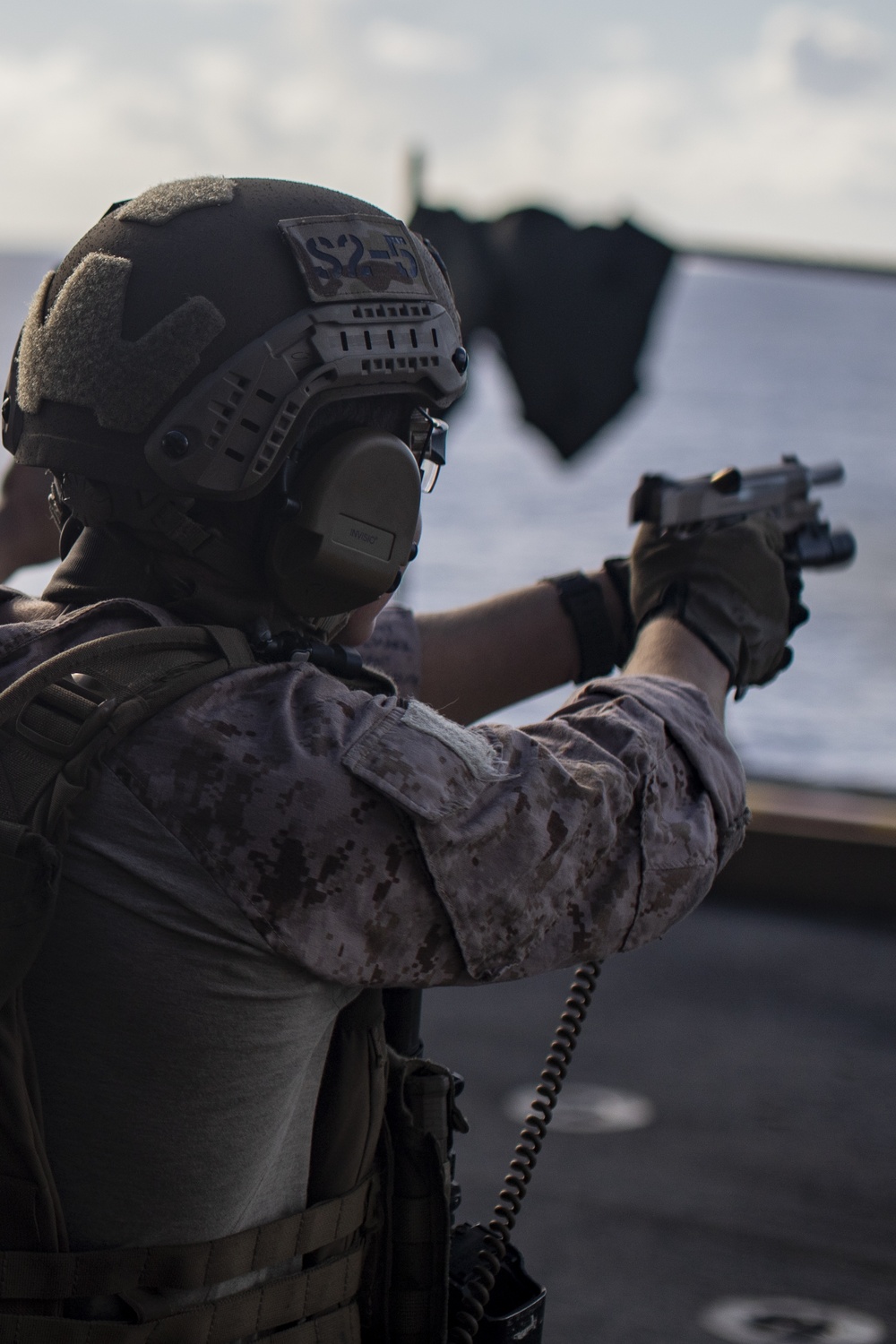 11th MEU ADRD conducts small arms range