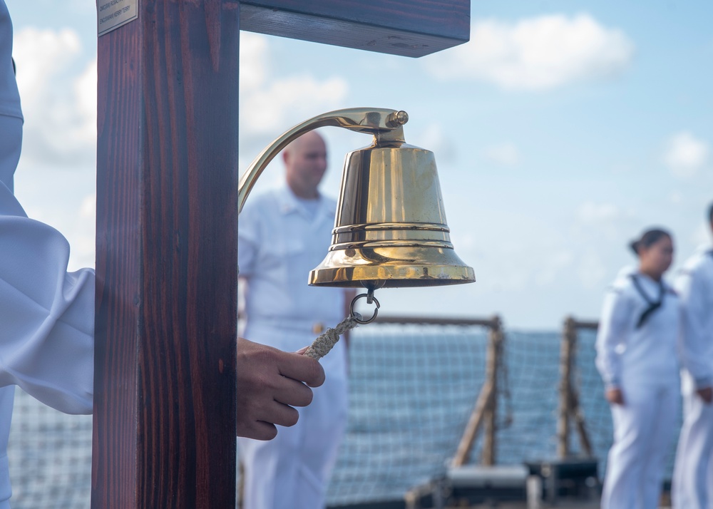11th MEU Marines, Essex ARG Sailors Honor 9/11 First Responders
