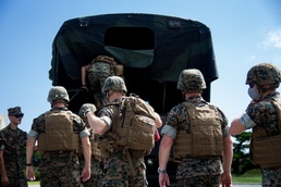 U.S. Marines conduct an ACM Drill