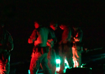 11th MEU ADRD Conducts Night Range Aboard USS Pearl Harbor