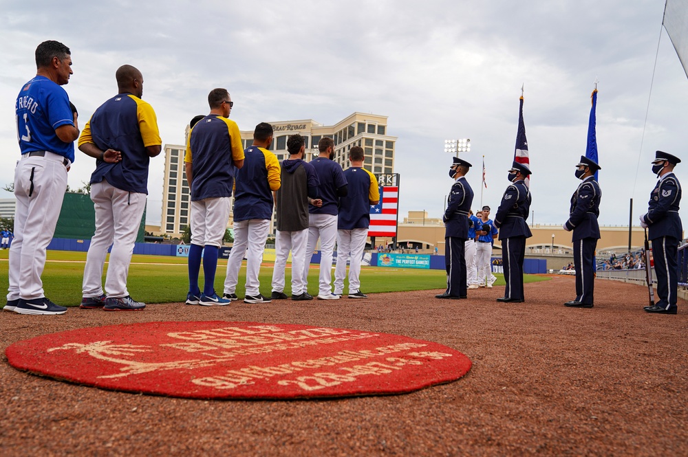 Biloxi Shuckers' military appreciation night