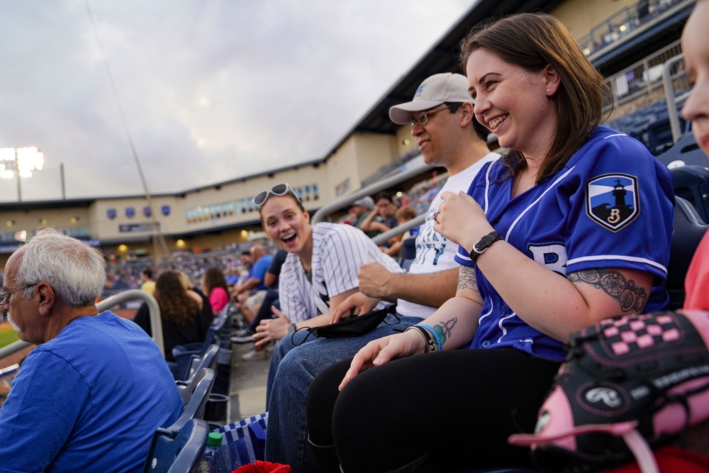 Biloxi Shuckers' military appreciation night