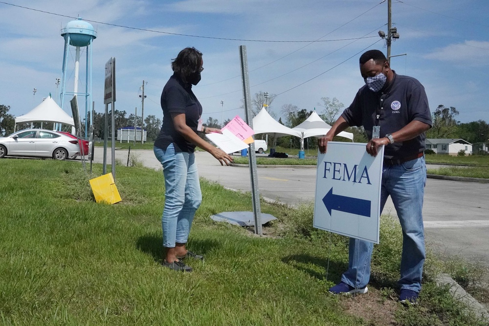 Hurricane Ida: Braithwaite DSA Canvasing