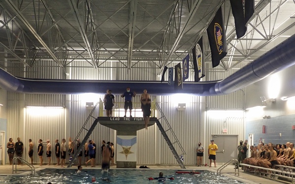 210914-N-XU135-0029 NEWPORT, R.I. (Sept. 14, 2021) OCS third-class swim test