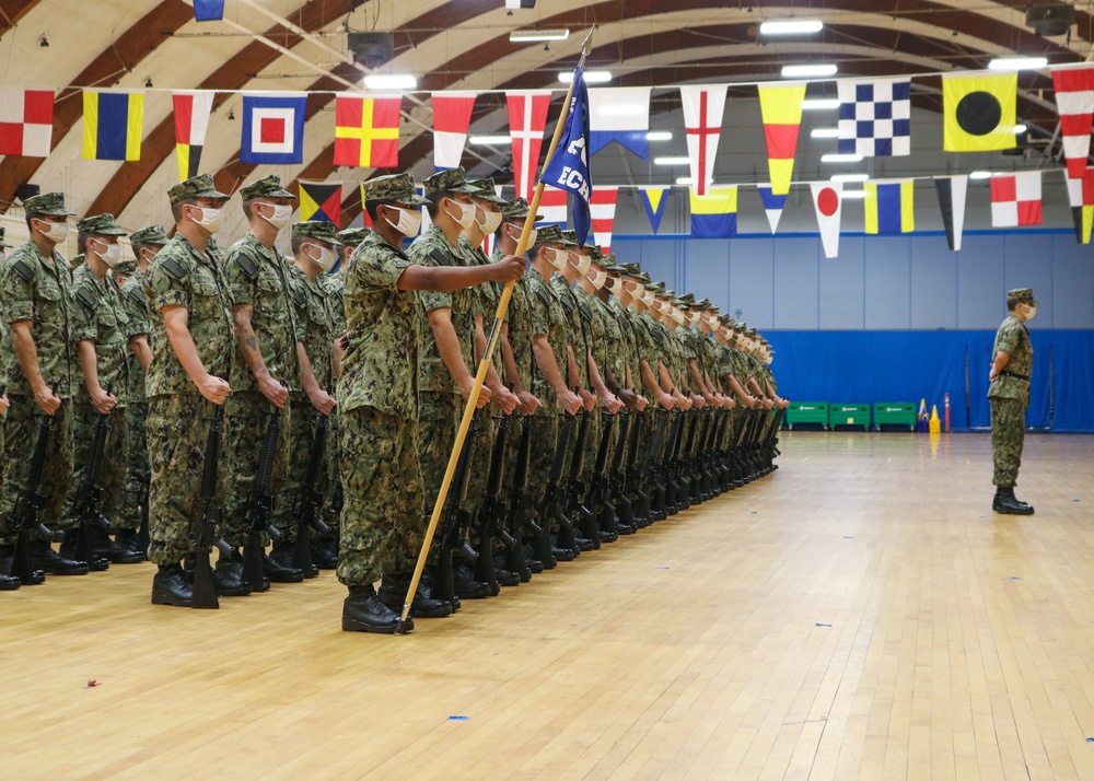 210916-N-NO485-0008 NEWPORT, R.I. (Sept. 16, 2021) OCS drill ceremony