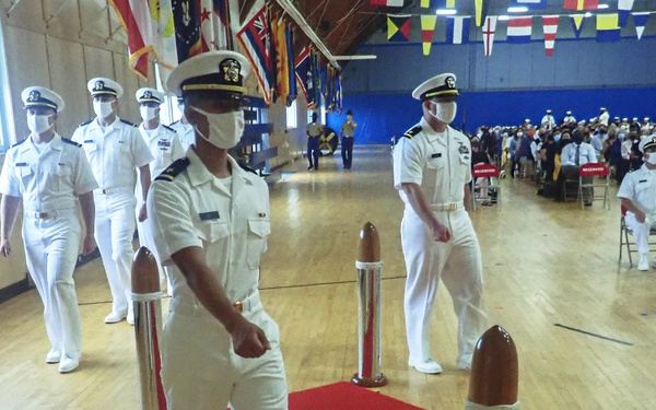 210917-N-XU135-0495 NEWPORT, R.I. (Sept. 17, 2021) OCS class 16-21 graduation ceremony