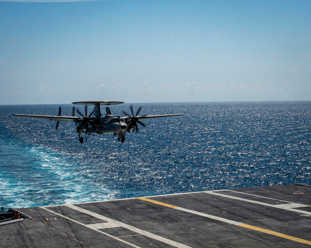 GHWB Conducts Flight Deck Certification