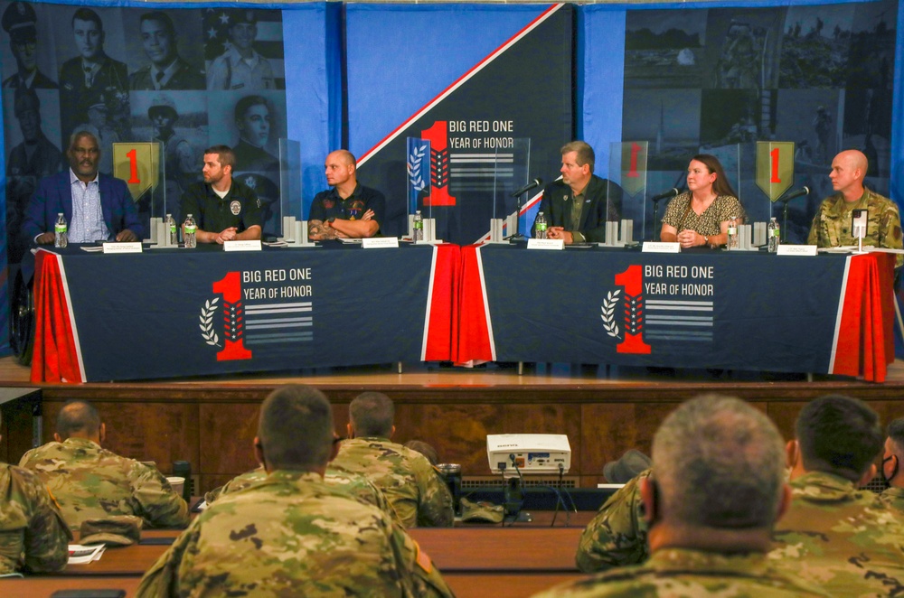 Valor Takes Center Stage During 1ID Ceremony and Panel Discussion