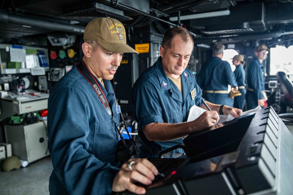 Sailors Collect Data During a SNOOPIE Event