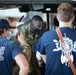 3rd Combat Aviation Brigade conducts aircraft familiarization training with local emergency service personnel.