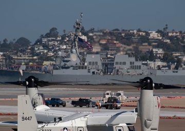 Fleet Logistics Multi-Mission Squadron (VRM) 50 Conducts Inaugural Flight