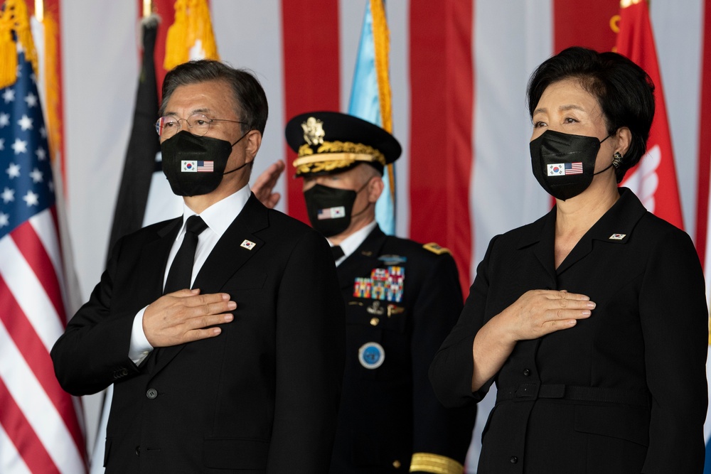 DPAA Hosts Joint Repatriation Ceremony with ROK