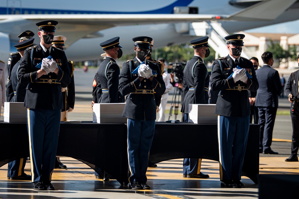 DPAA Hosts Joint Repatriation Ceremony with ROK