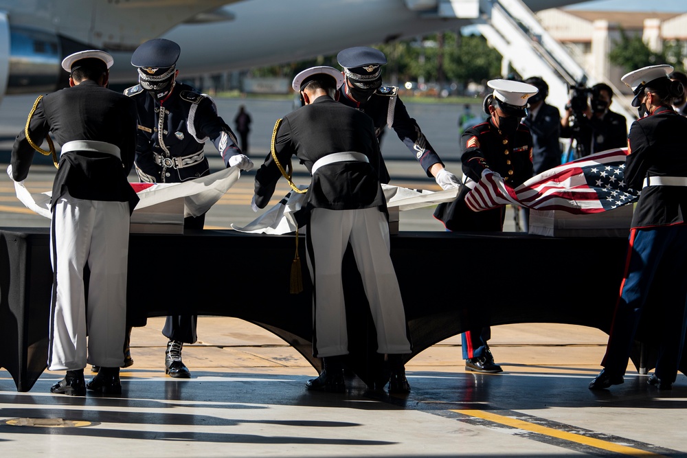 DPAA Hosts Joint Repatriation Ceremony with ROK
