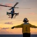 U.S. Marine Helicopters Land Aboard Kearsarge