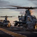 U.S. Marine Helicopters Land Aboard Kearsarge