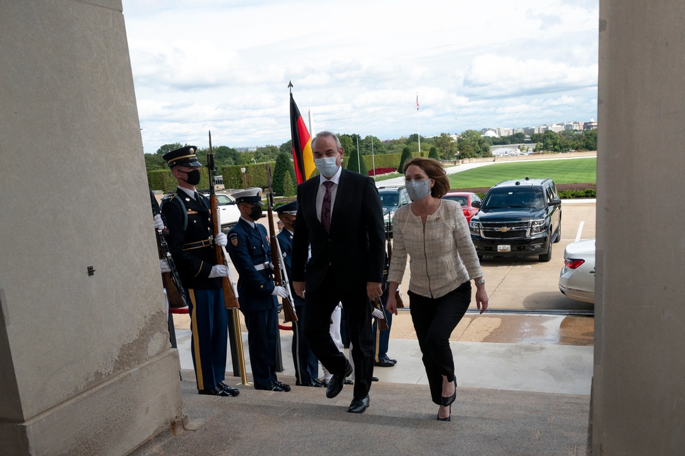 Deputy Secretary of Defense Hicks Meets with German State Secretary for Defense
