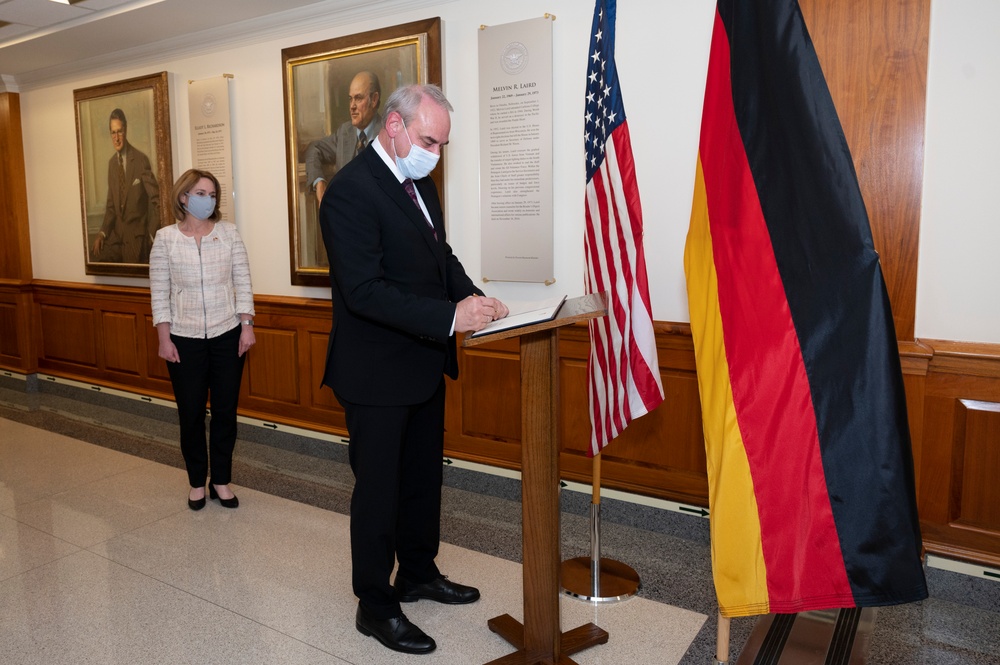 Deputy Secretary of Defense Hicks Meets with German State Secretary for Defense