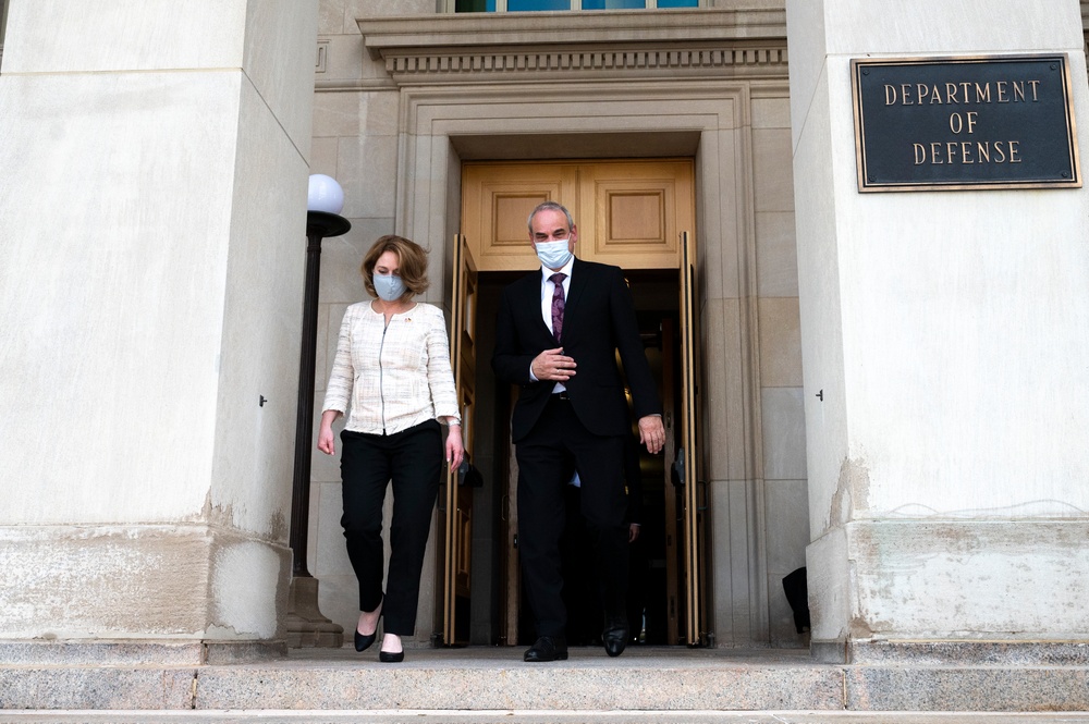 Deputy Secretary of Defense Hicks Meets with German State Secretary for Defense