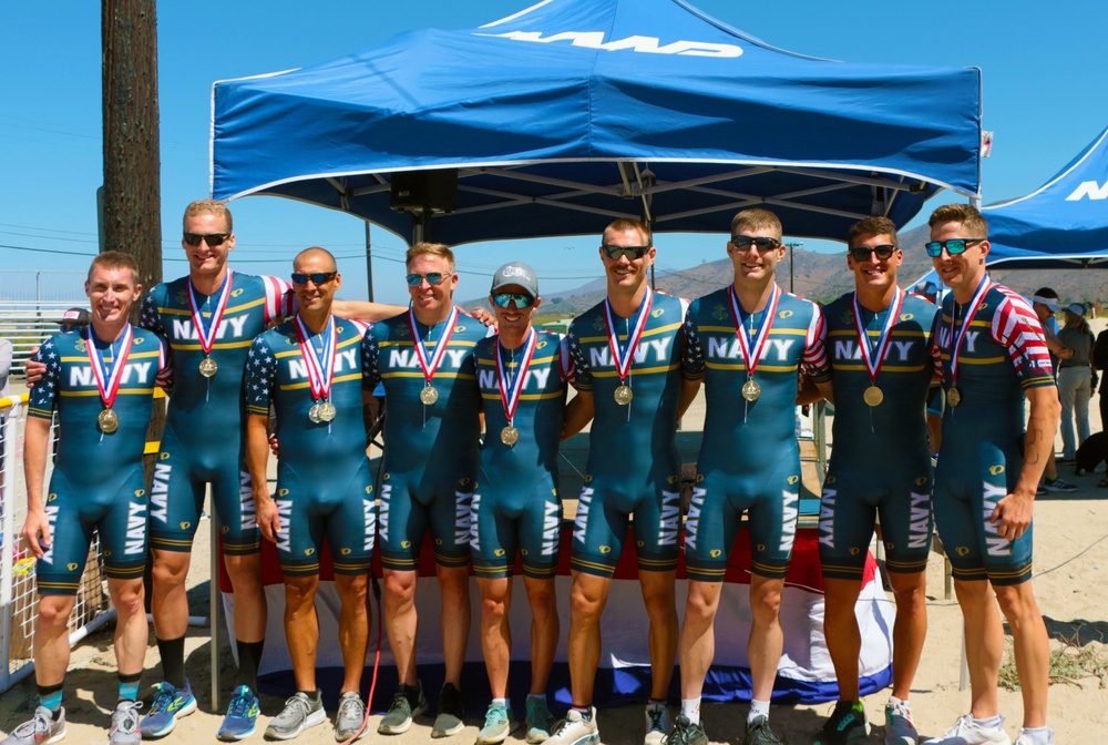 Navy Sweeps Men and Women Team Golds at 2021 Armed Forces Triathlon