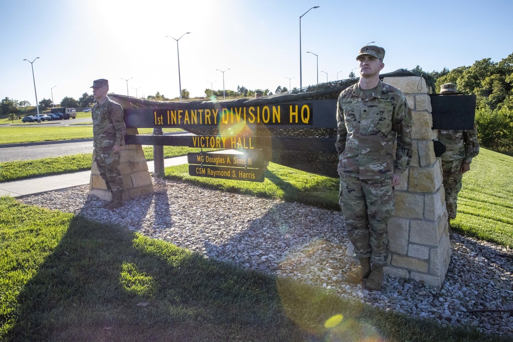 1ID Headquarters building renamed ‘Victory Hall’