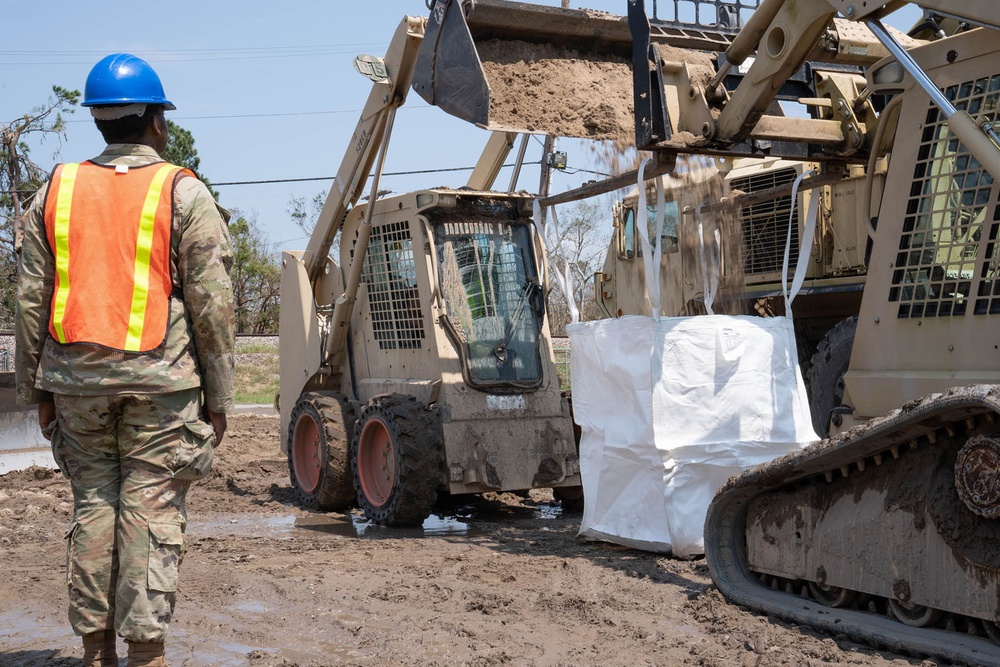 La. Guard builds bridges, clears roads to recovery after Ida