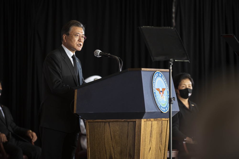 US-ROK Unite For Joint Repatriation Ceremony