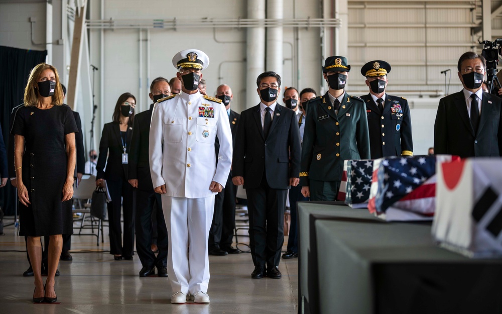 US-ROK Unite For Joint Repatriation Ceremony