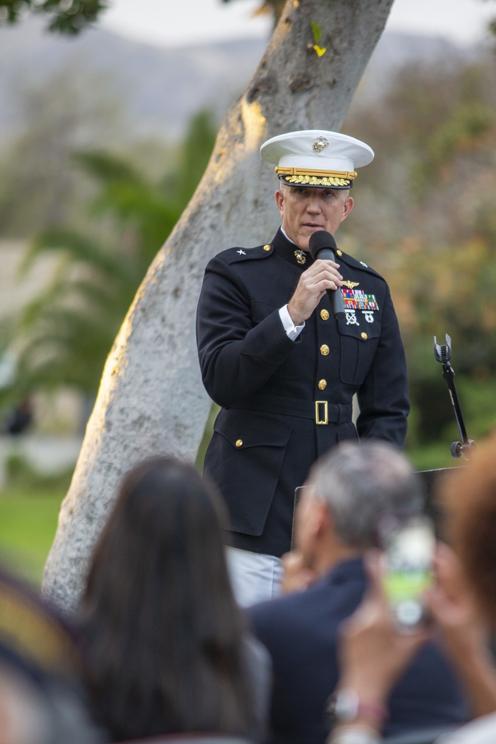 Camp Pendleton hosts 79th annual Evening Colors Ceremony