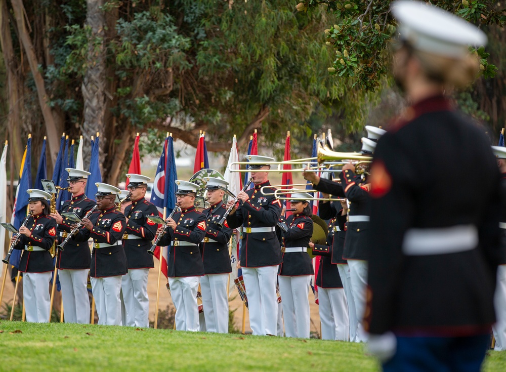 Camp Pendleton hosts 79th annual Evening Colors Ceremony