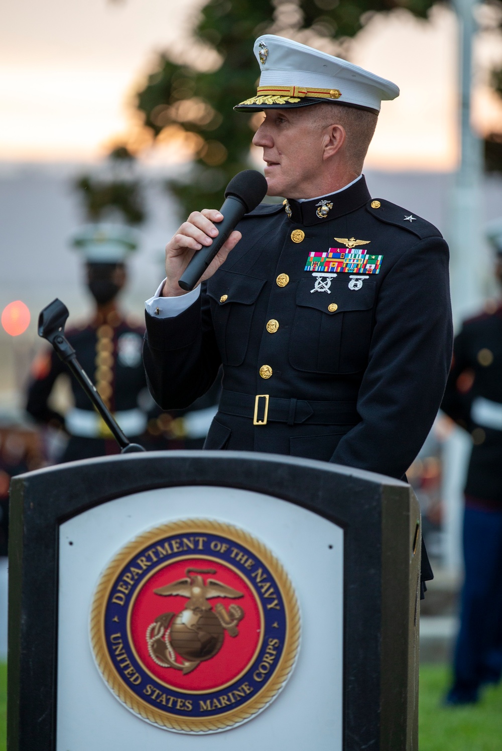 Camp Pendleton hosts 79th annual Evening Colors Ceremony