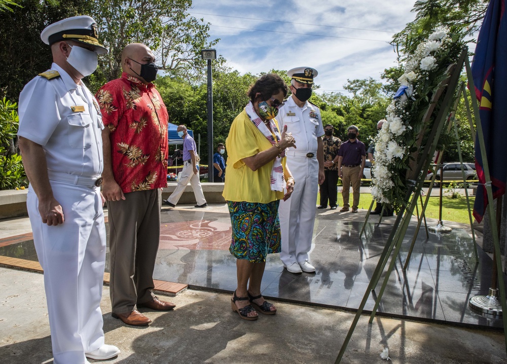 Joint Region Marianas Commander Delivers Remarks; Emphasizes Resilience and Fortitude