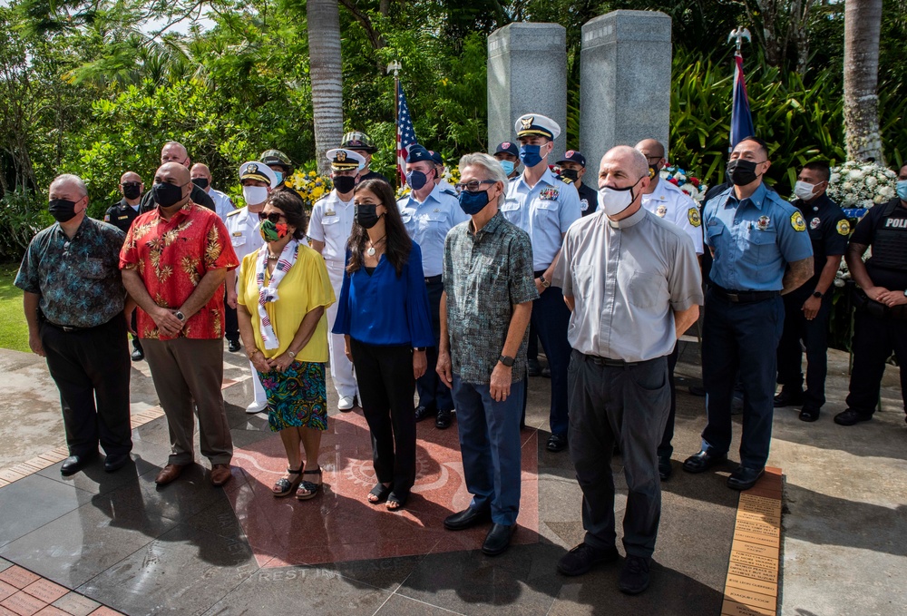 Joint Region Marianas Commander Delivers Remarks; Emphasizes Resilience and Fortitude