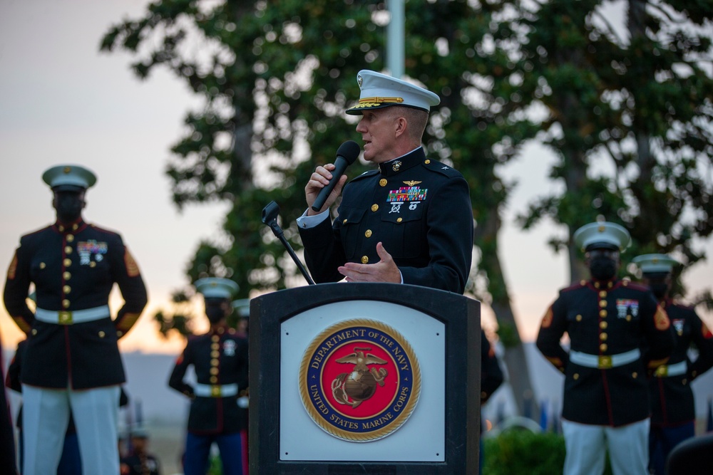 Camp Pendleton hosts 79th annual Evening Colors Ceremony