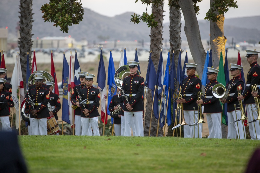 Camp Pendleton hosts 79th annual Evening Colors Ceremony