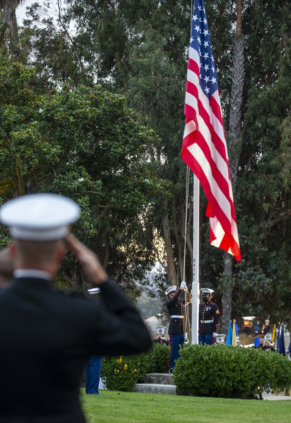 Camp Pendleton hosts 79th annual Evening Colors Ceremony