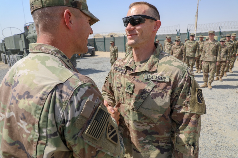 Staff Sgt. Nunnally Promotion