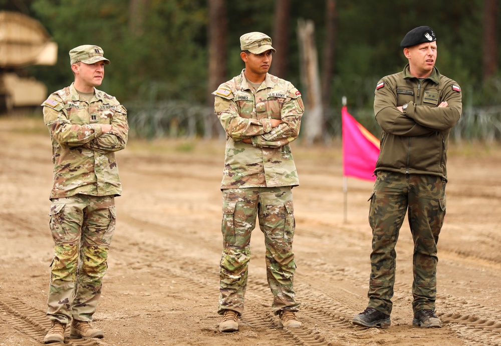 1st Brigade Engineer Battalion, 1st Armored Brigade Combat Team, 1st Infantry Division conducts demonstration in Karliki, Poland